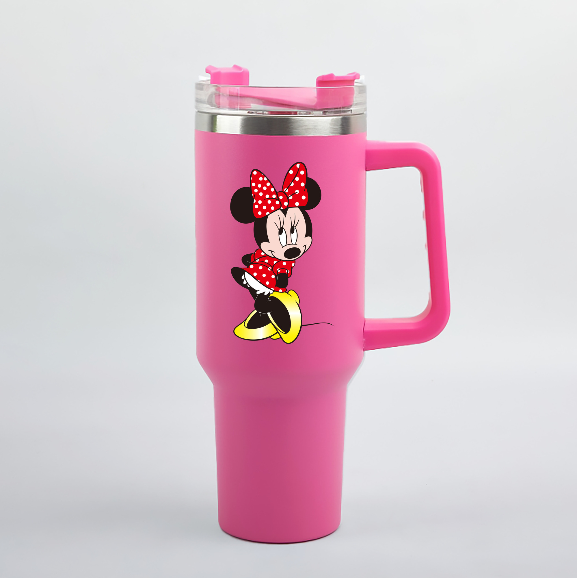 （画像用） ミッキーマウス Mickey Mouse 1200mL車用タンブラー（カラープリント）